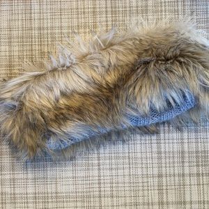 American Eagle faux fur earmuffs